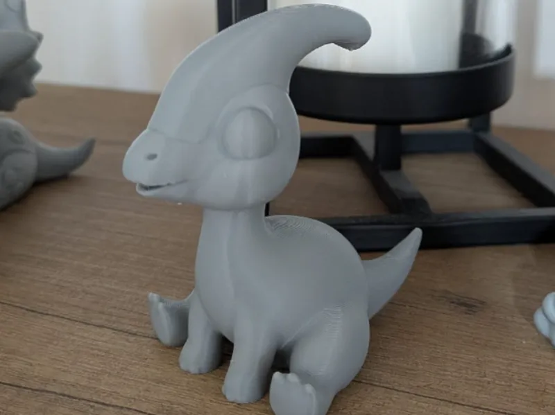 Piccolo Parasaurolofo Dinosauro Bebè