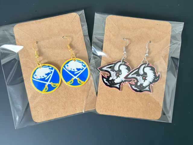 Buffalo Sabres Earrings