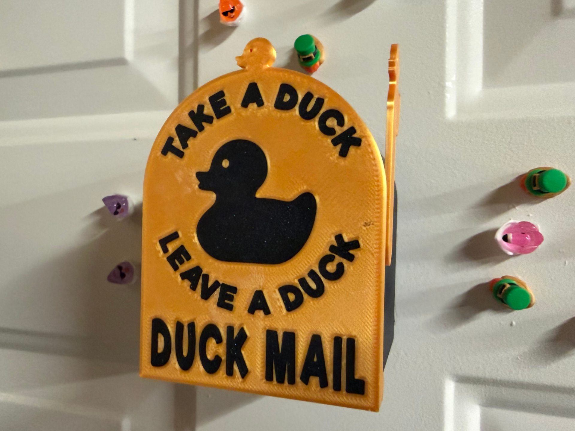 Magnetic Cruise Duck Mailbox - Personalizable
