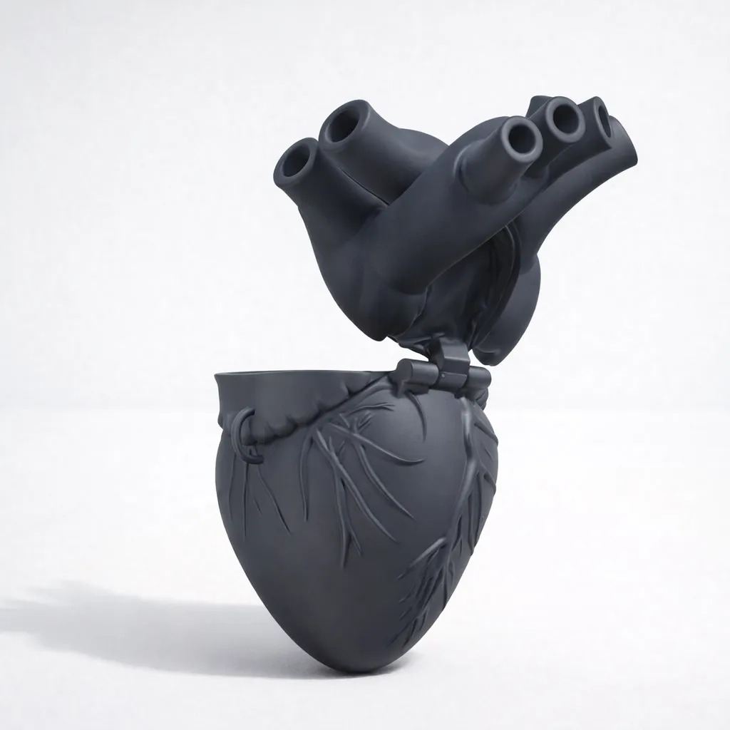 Anatomical Heart Handbag view 2