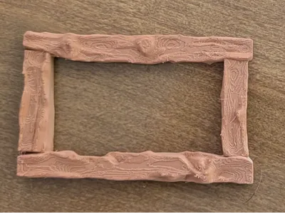 Rustic Wooden Frame