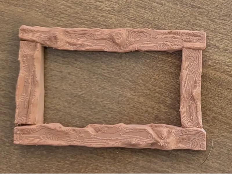 Rustic Wooden Frame