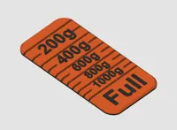 2-Color PETG | Minimalistic Thin Filament Meter | 0.2mm