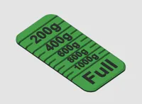 2-Color PLA | Minimalistic Thin Filament Meter | 0.2mm