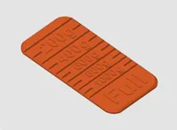 Monocolor PETG | Minimalistic Thin Filament Meter | 0.2mm