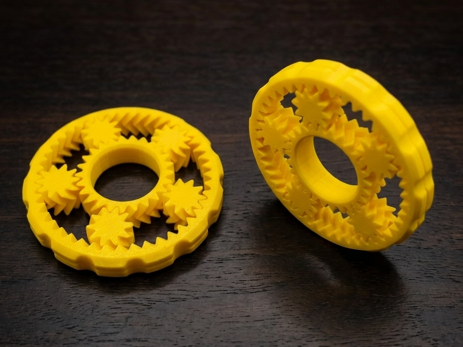 Planetary Ring Fidget – Smooth Spin Gear Toy