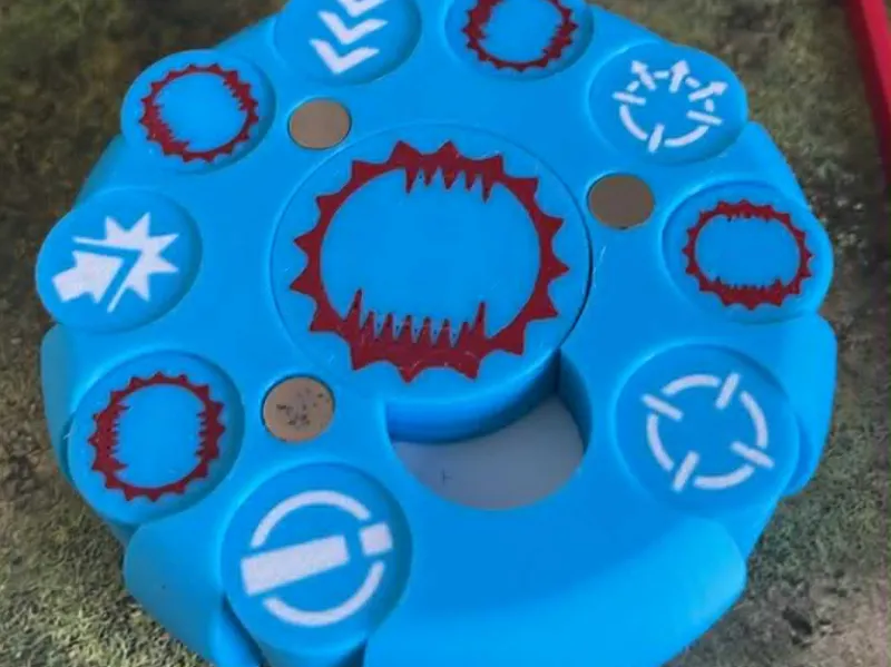 Order tokens for Legions Imperialis - Worldeaters