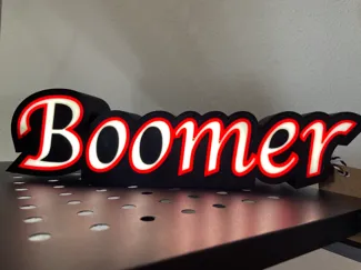 Boomer light box