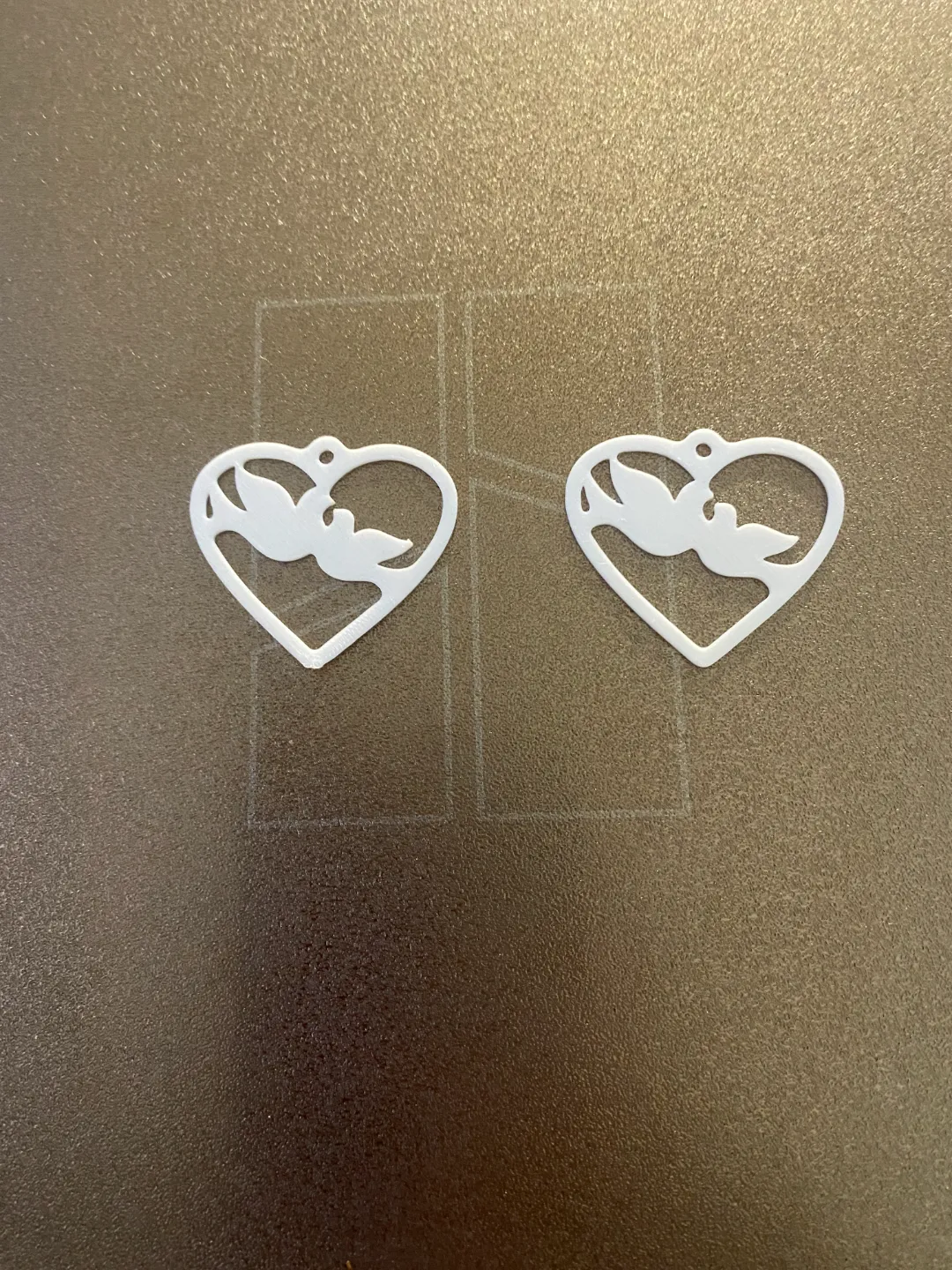 dove earrings view 2