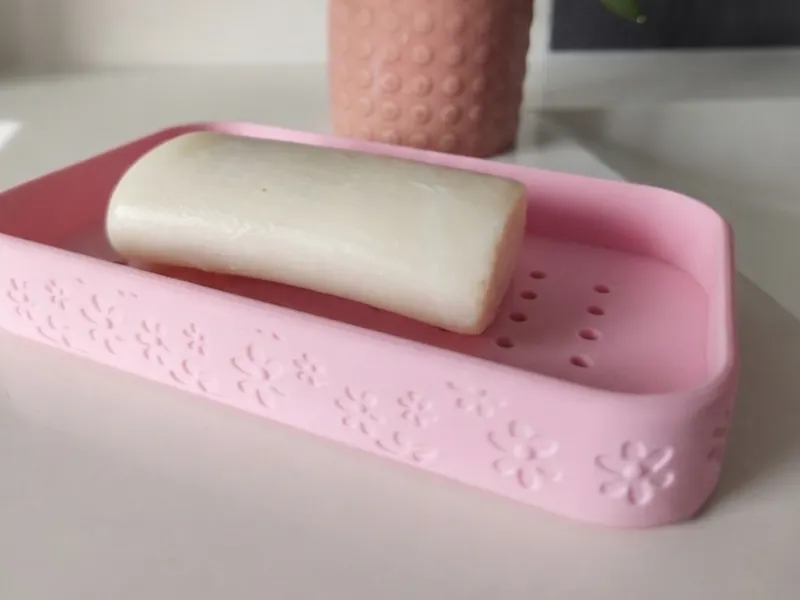 Floral Elegance Soap Dish