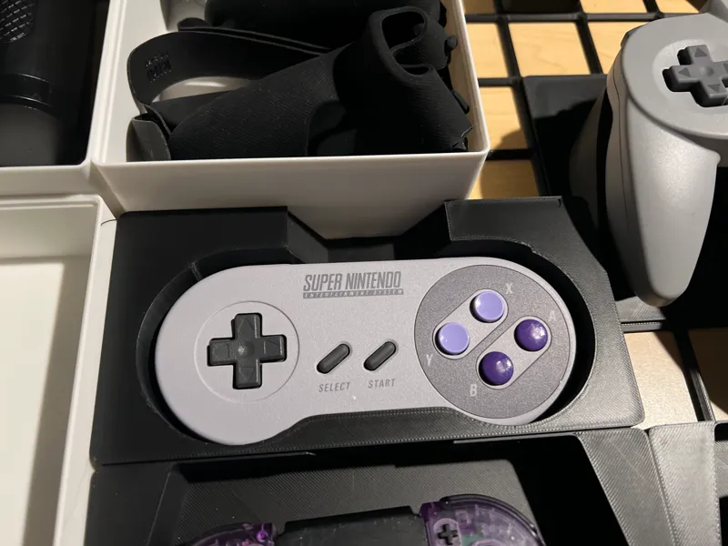Gridfinity SNES Controller Switch Holder 1.0