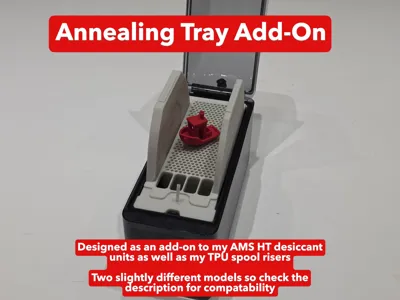 Annealing Tray Add-on for AMS HT Accessory Units