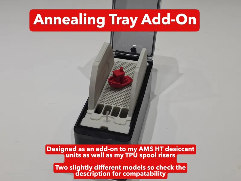 Annealing Tray Add-on for AMS HT Accessory Units