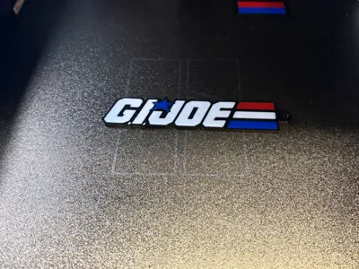 GI Joe keychain