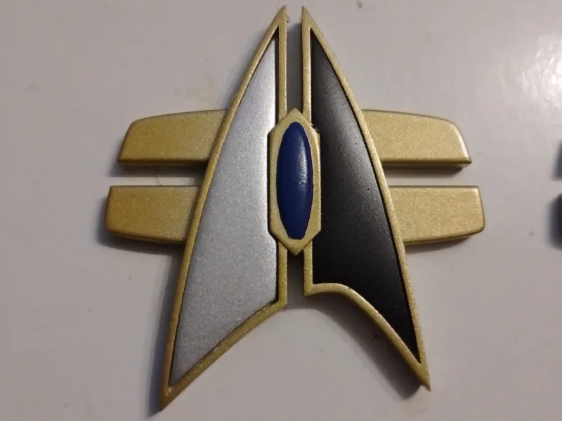 Star Trek Style HoloCom Badge 