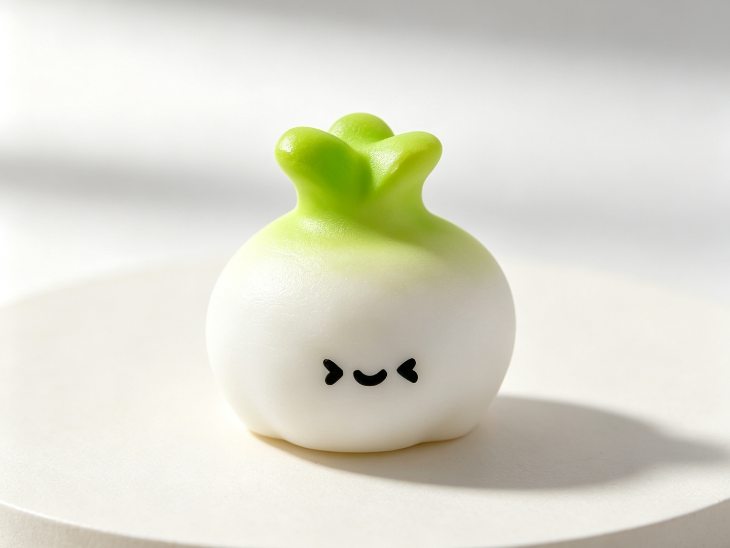 大蒜-Q版可爱仿真蔬菜系列幼儿认知百科-儿童涂色过家家玩具 3D model by whirling