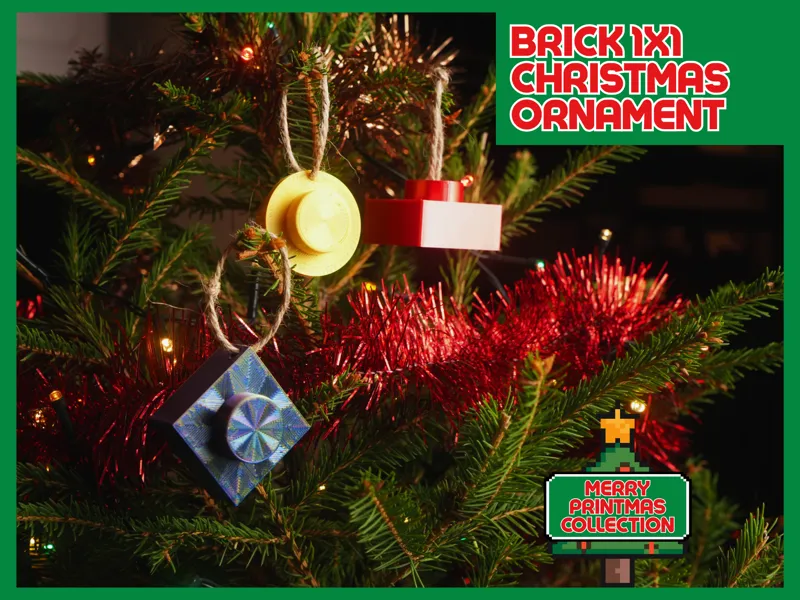 Brick 1x1 Ornaments