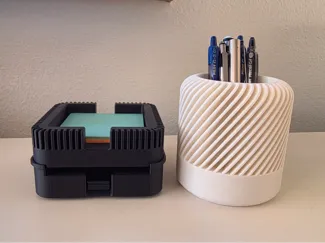 DeskMate - Modern Spiral Pen & Pencil Organizer