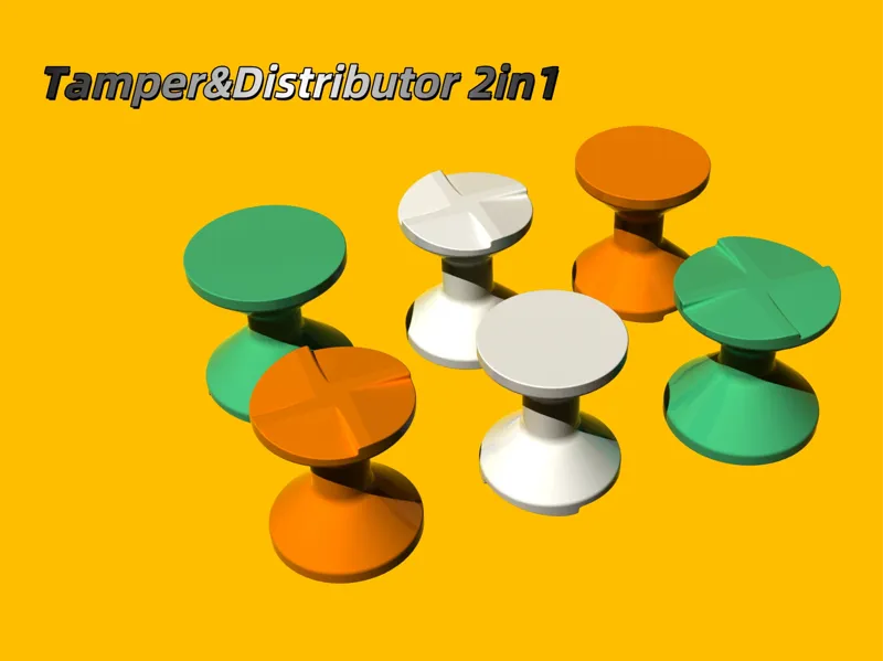 Coffee Tamper&Distributor 2in1