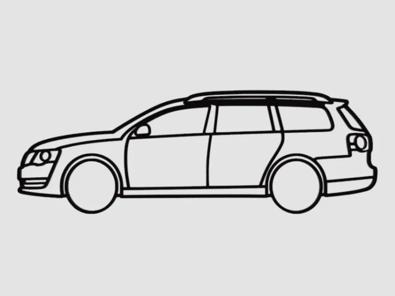 Volkswagen Passat B6 Silhouette