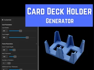 Card Deck Holder - Generator
