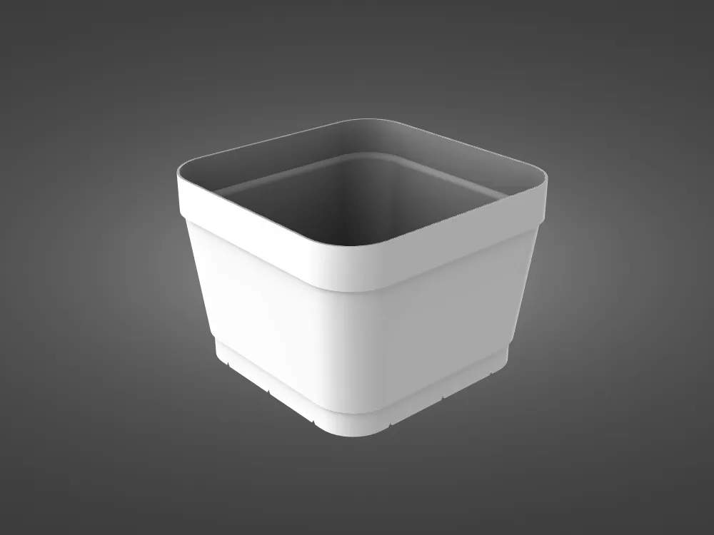 Mini Greenhouse Grid Insert 3x5 & Seedling Pots - Free 3D Print Model ...