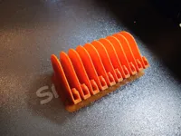 10x clip - PLA 0.2mm layer, 2 walls, 15% infill