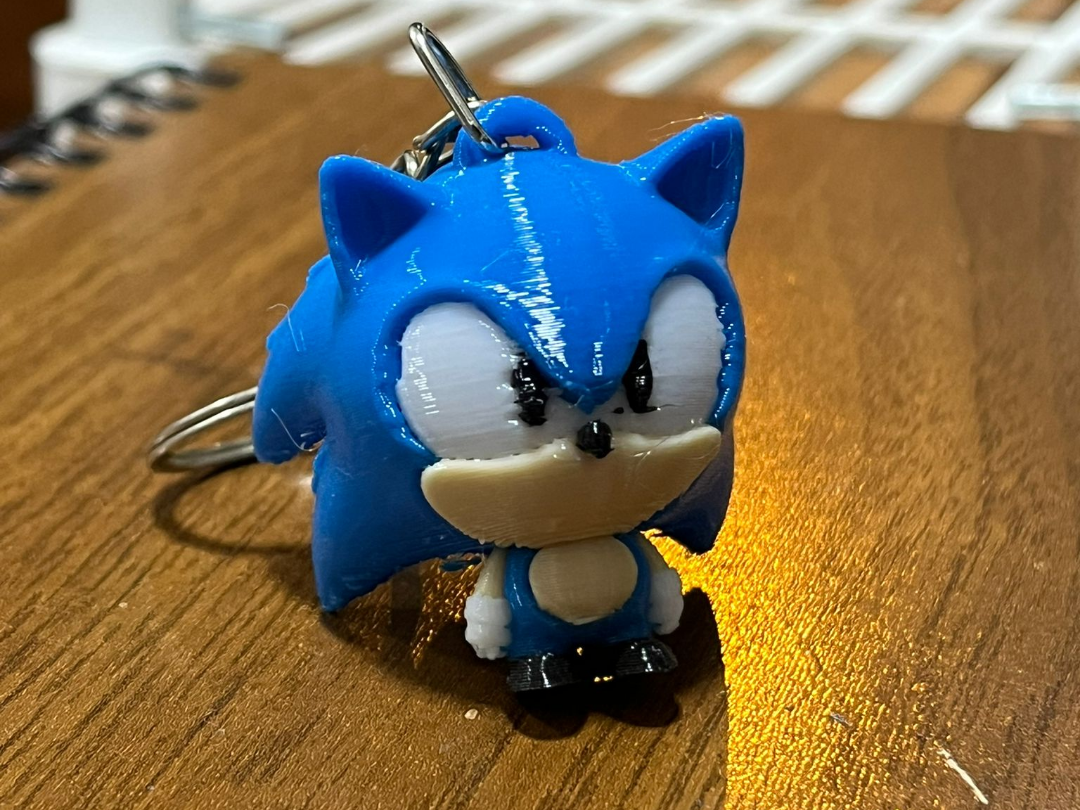 Cute Sonic Keychain