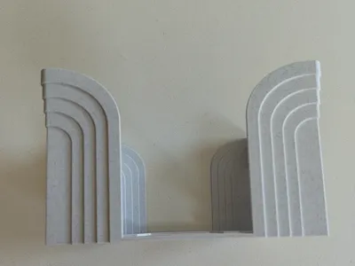 Art Deco Napkin Holder for 215mm x 203mm Napkins