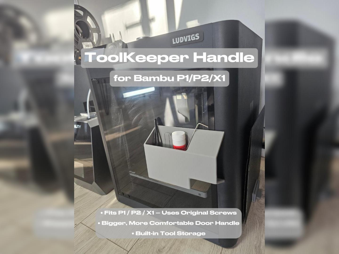ToolKeeper Handle - for Bambu P1/P2/X1