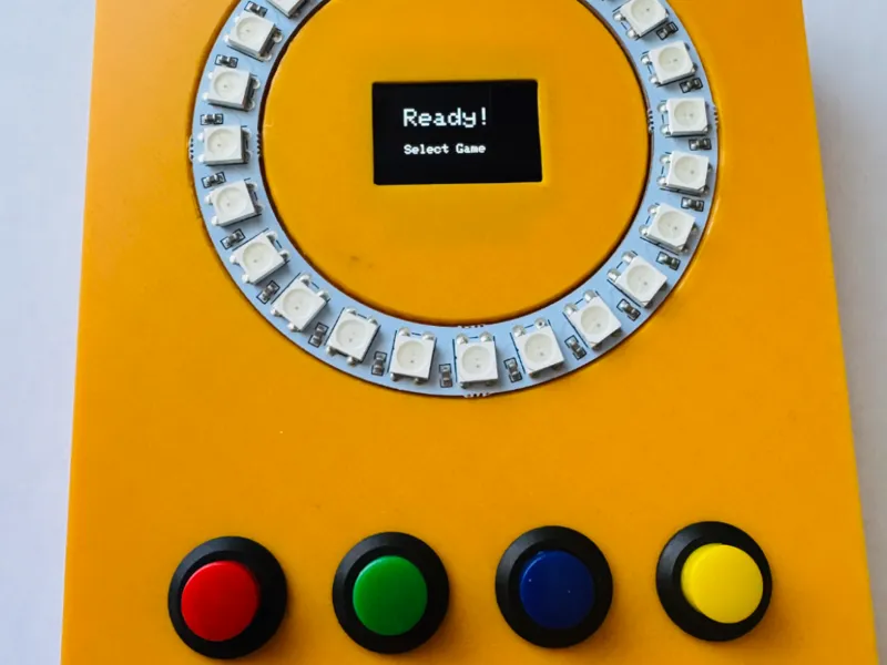 Interaktives LED-Spielgerät