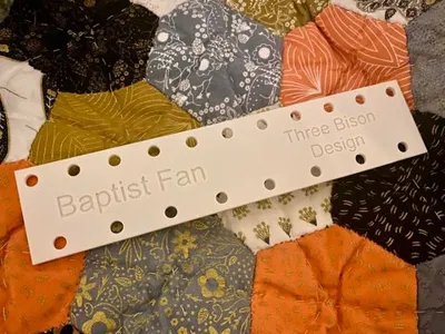 Baptist Fan Quilting Ruler