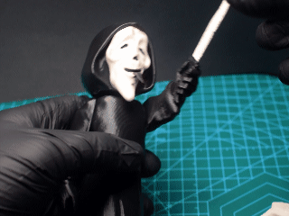 Ghostface chibi articulated - scarymovie - scream