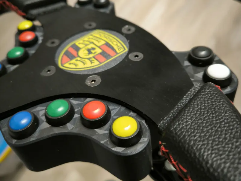 Sim Racing Wheel Button Box