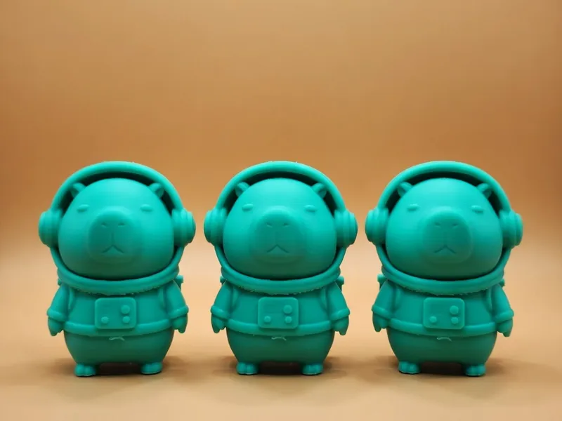 Cute Capibara Astronauta