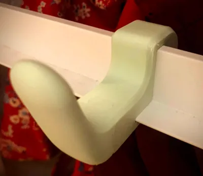 Hook for Ikea ELVARLI side (with dovetail joint)