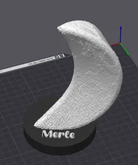 Halbmond mit Name_Merle