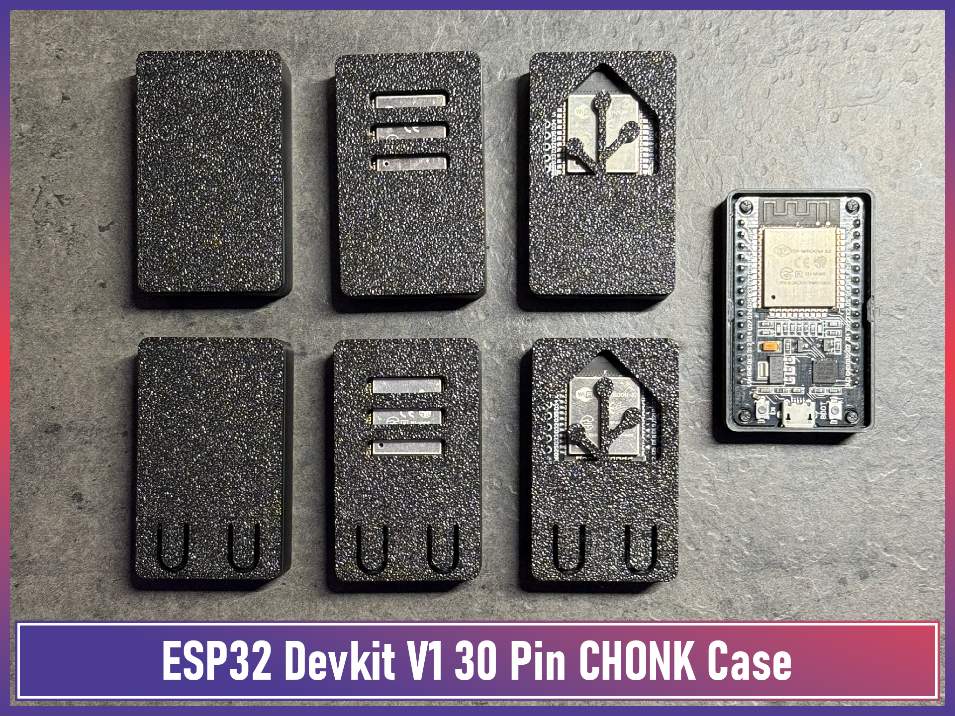 ESP32 Devkit V1 30 Pin CHONK Case