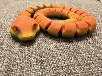 Soporte: Cute Flexi Anaconda|No Supports|Print-in-Place — vista de referencia 3