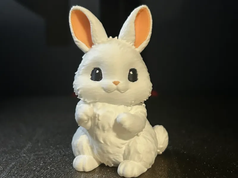 Cute Easter Bunny – Easy 3D Print 