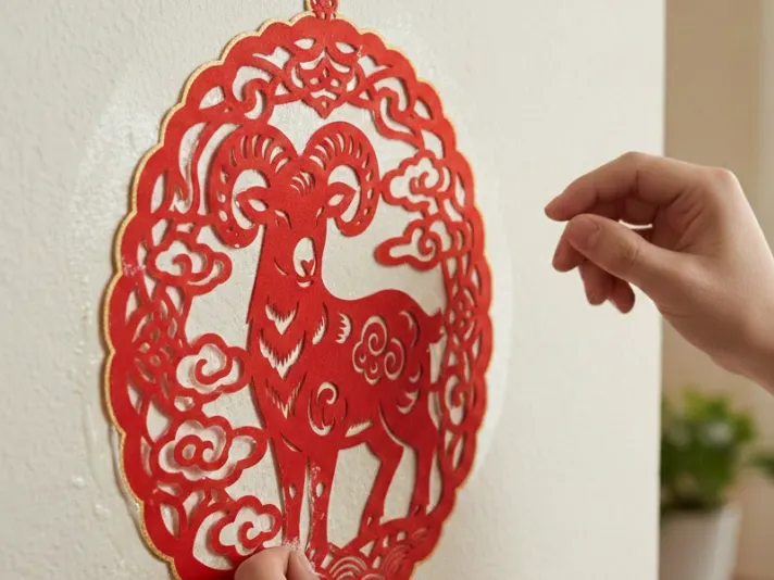 Year of the Goat Heritage Cut 羊年窗花