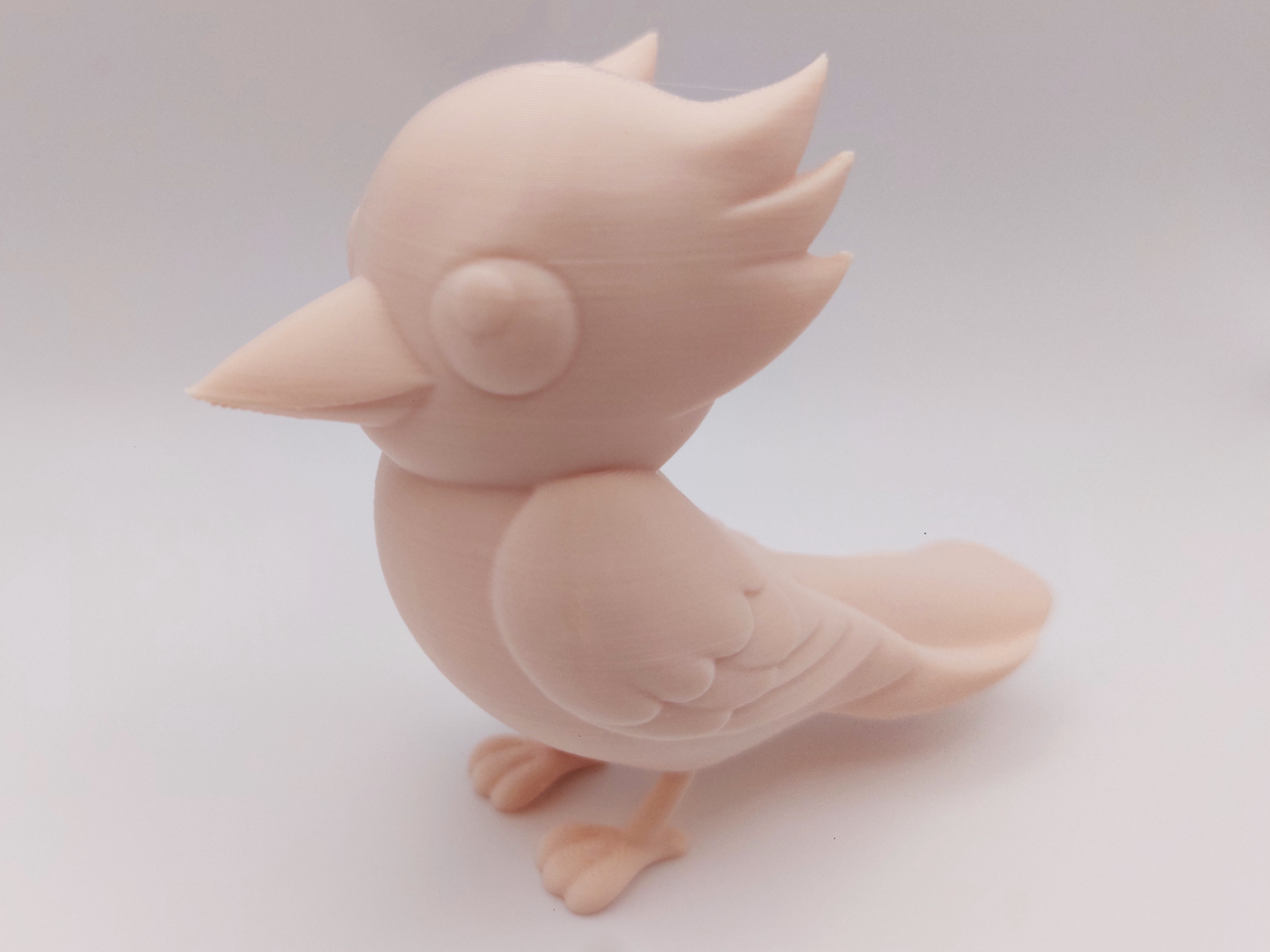 Cartoon Bird Animal Figurine