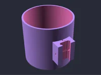 90mm diameter, ~572cm³ volume