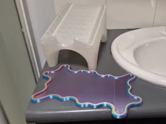 Dual Laundry detergent pedestal / riser
