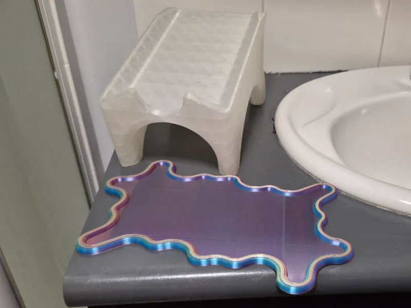 Dual Laundry detergent pedestal / riser