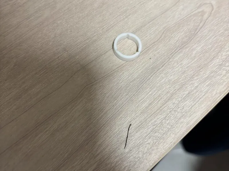 弹珠轨道铁丝卡扣  CC0许可随便改，随便打
