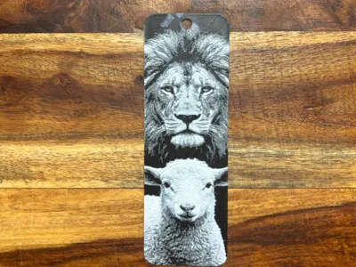 Lion and the Lamb Bookmark