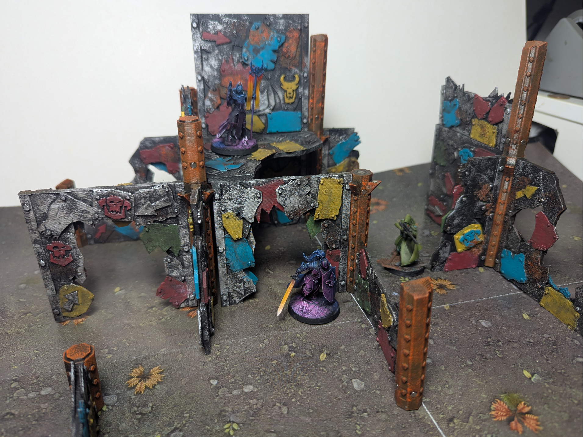 Modular Ruin Ork Terrain Grimdark