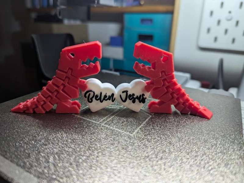 Valentine's Flexidino with beloved ones names
