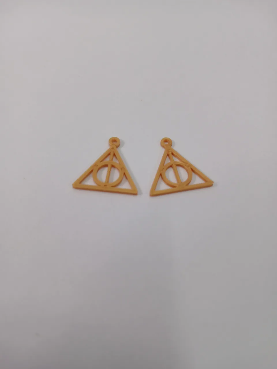 Deathly Hallows Necklace and Earring view 3
